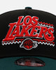 New Era Los Angeles Lakers 'Mexican Independence Day 2.0' 9FORTY A-Frame Snapback Black/Green