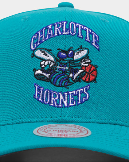 Mitchell & Ness Charlotte Hornets 'Wool Blend' Snapback Teal