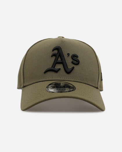 New Era Oakland Athletics 'Easy Olive' 9FORTY A-Frame Snapback Olive