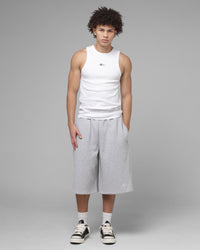 Loiter Ultra Hybrid Fleece Shorts Grey Marle