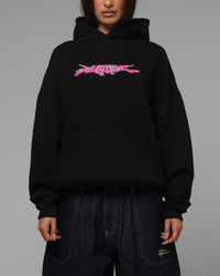 Loiter Cyber Logo Hoodie Black