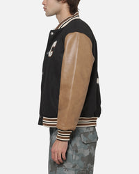 Carré x Disney Mickey & Friends Varsity Jacket Washed Black