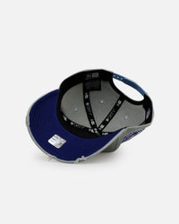 New Era Philadelphia Eagles 'Distressed Denim' 9FORTY A-Frame Snapback Light Wash Denim