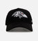 47 Brand Baltimore Ravens 'Ultrasuede' 47 MVP Strapback Black/White
