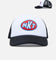 Market Patched Trucker Snapback White/Black
