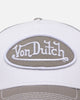 Von Dutch Grey & White Trucker Snapback Grey/White