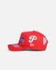 New Era Philadelphia Phillies 'MLB All Over Logos' 9FORTY A-Frame Snapback Official Team Colour