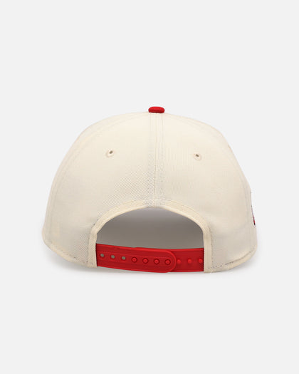 New Era Carolina Hurricanes 'Team Color Visor' 9FORTY A-Frame Snapback Chrome/Official Team Color