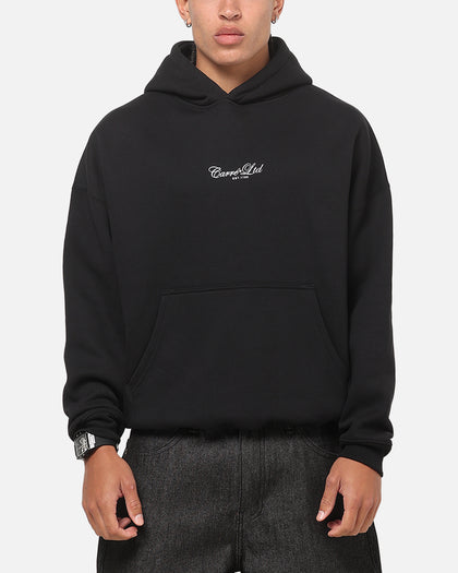 Carre Mini Script Hoodie Black