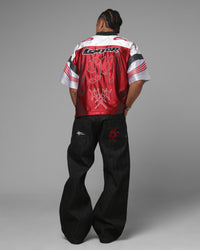 Loiter x Sonic Knuckles Jersey Red/White