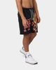 Starter Slamming Track Shorts Washed Black