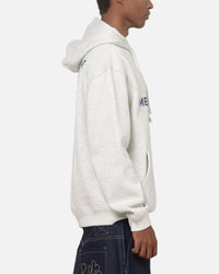 Majestic Athletic Melbourne NFL Crest Hoodie Silver Marle
