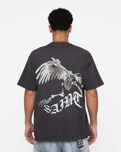 Saint Morta Departed Lafayette T-Shirt Vintage Black