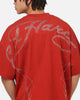 Ed Hardy Cyber Rhinestone T-Shirt Red