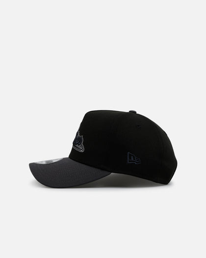 New Era Philadelphia Phillies 'Stealth' 9FORTY A-Frame Snapback Black/Charcoal