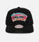 Mitchell & Ness San Antonio Spurs Team Colour Logo MVP Snapback Black