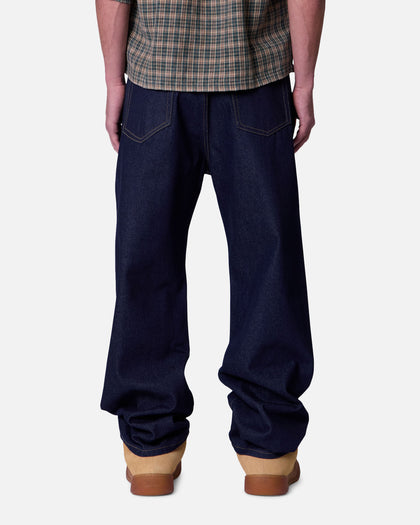 MNML Ultra Baggy Jeans Raw Blue