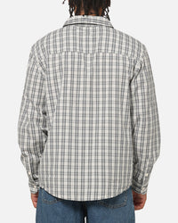 Dickies Poplin Wellsville Long Sleeve Shirt Egret
