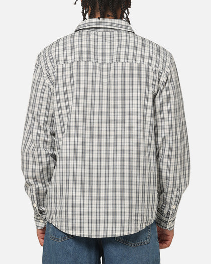 Dickies Poplin Wellsville Long Sleeve Shirt Egret