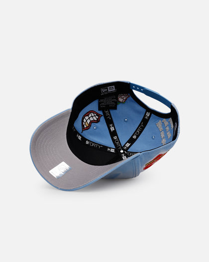 New Era Anaheim Ducks 'Hopeless Romantic' 9FORTY A-Frame Snapback Sky Blue