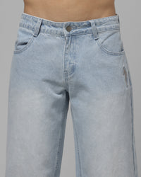 Loiter Women's Impact Low Waisted Jeans Washed Denim