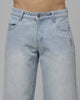 Loiter Women's Impact Low Waisted Jeans Washed Denim
