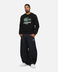 Lacoste Originals Croc Graphic Crewneck Black