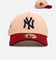 New Era New York Yankees 'Volcano' 9FORTY A-Frame Snapback Peach