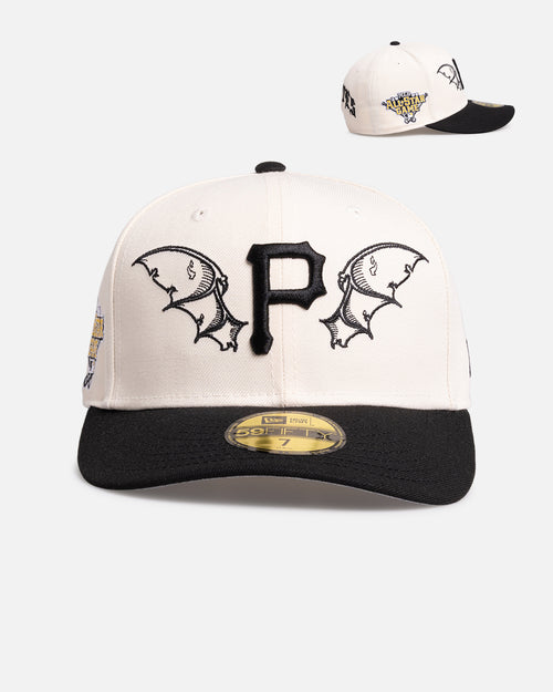 New Era Pittsburgh Pirates 'Team Wings' 59FIFTY Fitted Light Beige