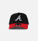 New Era Atlanta Braves '2-Tone Corduroy' 9FORTY A-Frame Snapback Black
