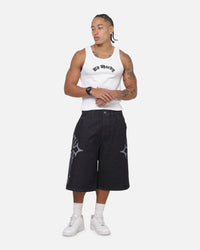 Ed Hardy Trinity Jorts Indigo