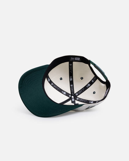New Era Chicago White Sox 'Dark Green Chrome' 9FORTY A-Frame Unstructured Snapback White/Green