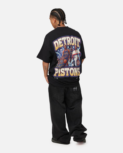 Mitchell & Ness Detroit Pistons Dennis Rodman Rookie Season T-Shirt Faded Black