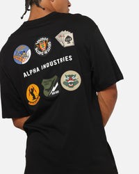 Alpha Industries Patched T-Shirt Black