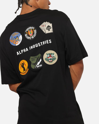 Alpha Industries Patched T-Shirt Black