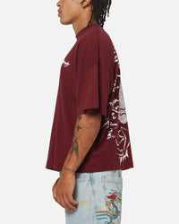 Ed Hardy Fade T-Shirt Wine