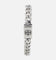 Guess Mainline 10mm 4G Rebel Curb Chain Bracelet Silver
