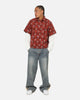 Saint Morta Sanctuary Layered Button Up Shirt Red