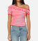 Ed Hardy Women's Aline Baby T-Shirt Red/Pink