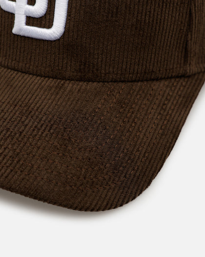 New Era San Diego Padres 'Cord Tones' 9FORTY A-Frame Snapback Walnut