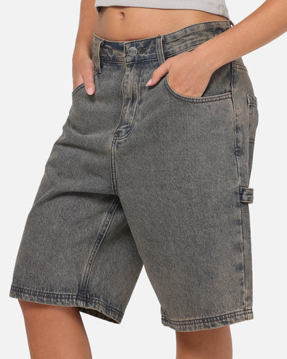 Carre Carpenter Jorts Washed Grey