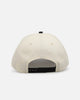 New Era Atlanta Braves 'Leather Visor' 9FORTY A-Frame Snapback Chrome White/Black