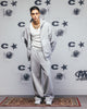 Carre Grit Trackpants Grey Marle