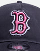 New Era Boston Red Sox 'Washed Frayed' 9FORTY A-Frame Snapback Acid Wash Grey