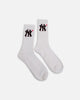 Pro Compression New York Yankees Heart Crew Sock White