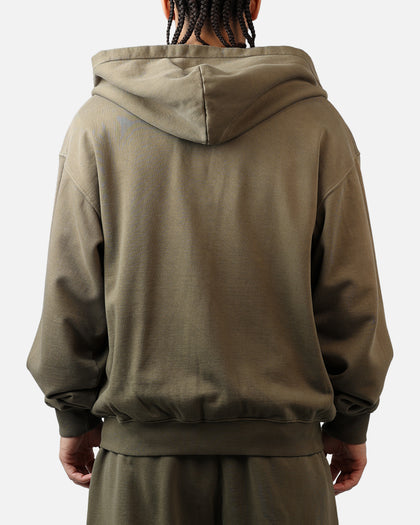 American Thrift Zip Hoodie Washed Olive