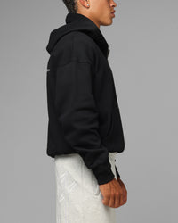 Loiter Hybrid Premium Hoodie Black