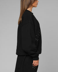 Loiter Destruct Crewneck Black