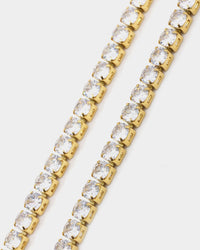 NXS 5mm Tennis Chain Gold