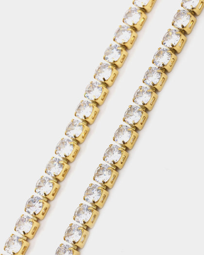 NXS 5mm Tennis Chain Gold
